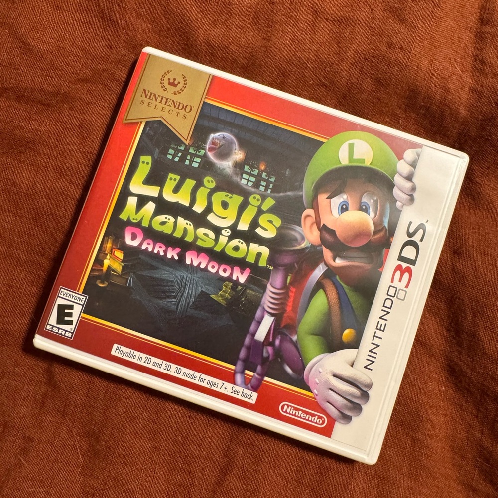 Nintendo 3DS Luigi's Mansion: Dark Moon - Green and Purple